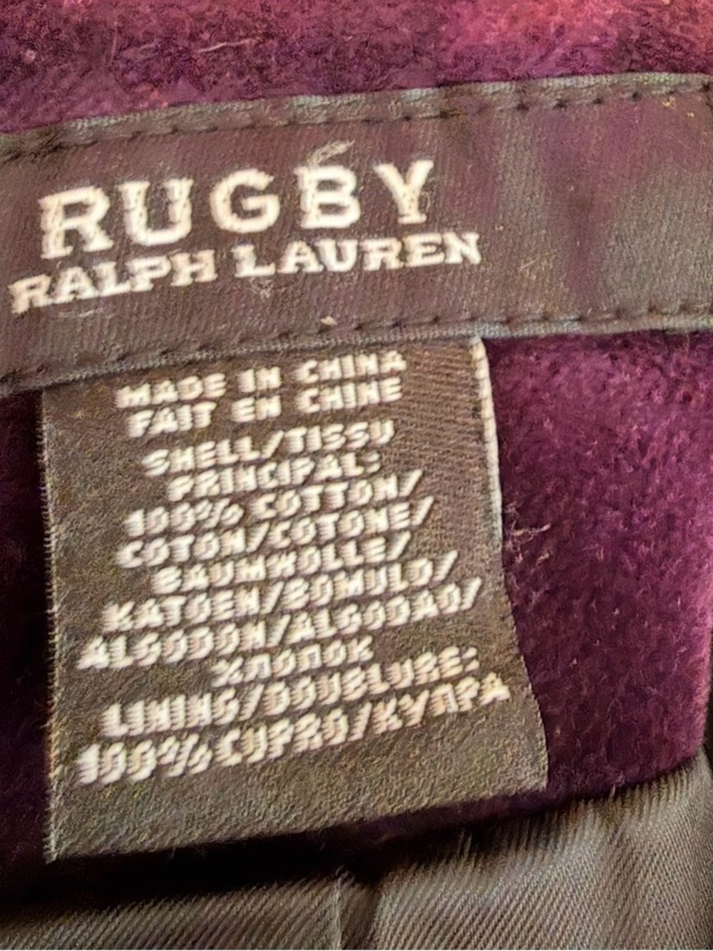 Ralph Lauren Purple Velvet Blazer Women’s Fitted 3 Button Business Y2K - Picture 7 of 7
